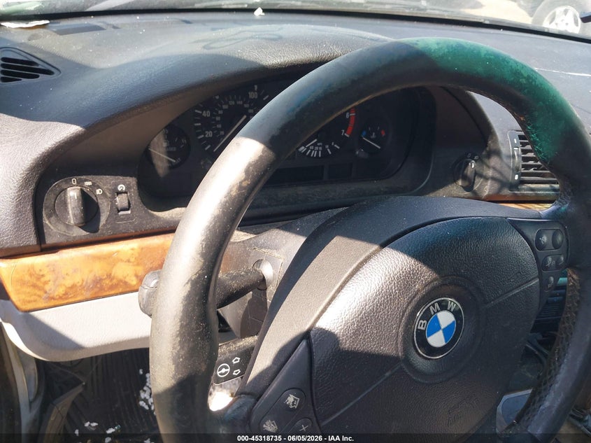 2000 BMW 5 series VIN WBADN6343YGM69412 IAAI salvage auction — FRONT & REAR, Bill Of Sale (New York), sold $475 on 2026-07-07 (photo 7)