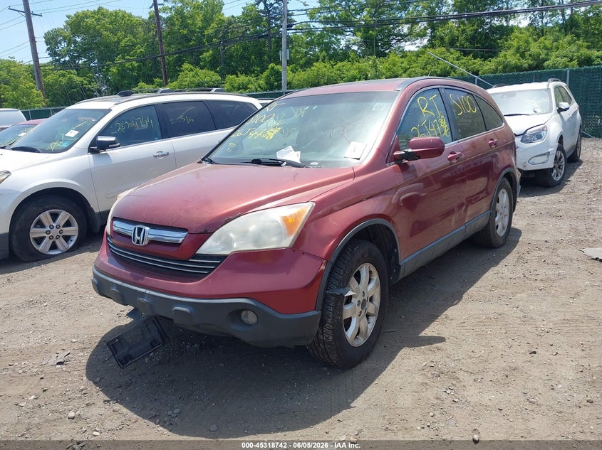 2008 Honda Cr-v VIN JHLRE48788C059697 IAAI salvage auction — FRONT & REAR, Bill Of Sale (New York), sold $575 on 2026-07-07 (photo 2)