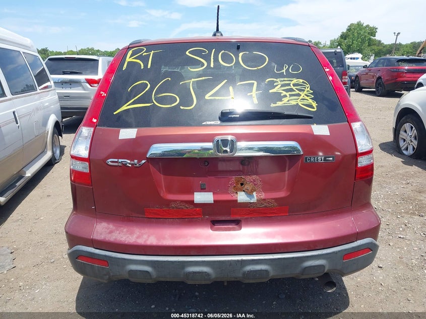 2008 Honda Cr-v VIN JHLRE48788C059697 IAAI salvage auction — FRONT & REAR, Bill Of Sale (New York), sold $575 on 2026-07-07 (photo 6)