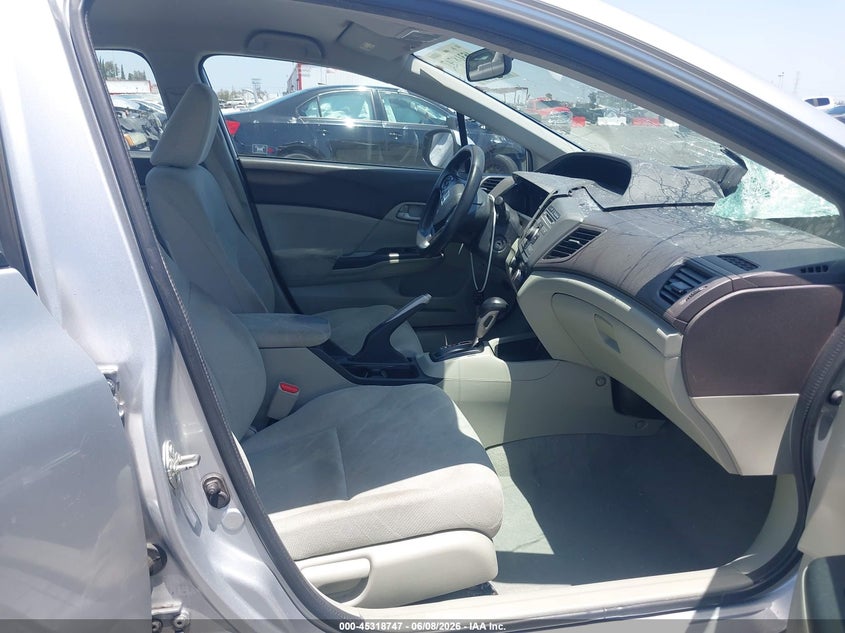 2012 Honda Civic VIN 19XFB2F5XCE367857 IAAI salvage auction — FRONT END, Salvage Title, sold $1,625 on 2026-07-09 (photo 5)
