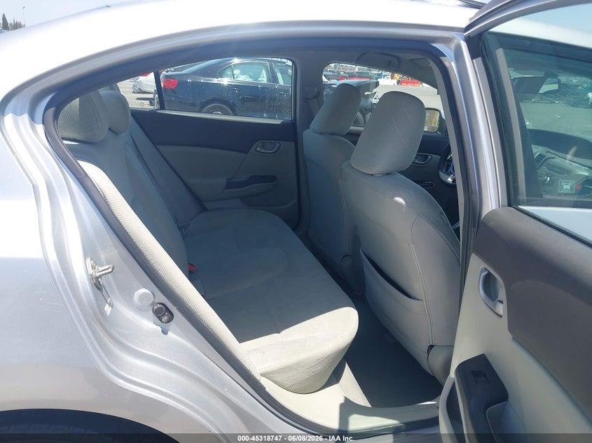 2012 Honda Civic VIN 19XFB2F5XCE367857 IAAI salvage auction — FRONT END, Salvage Title, sold $1,625 on 2026-07-09 (photo 8)