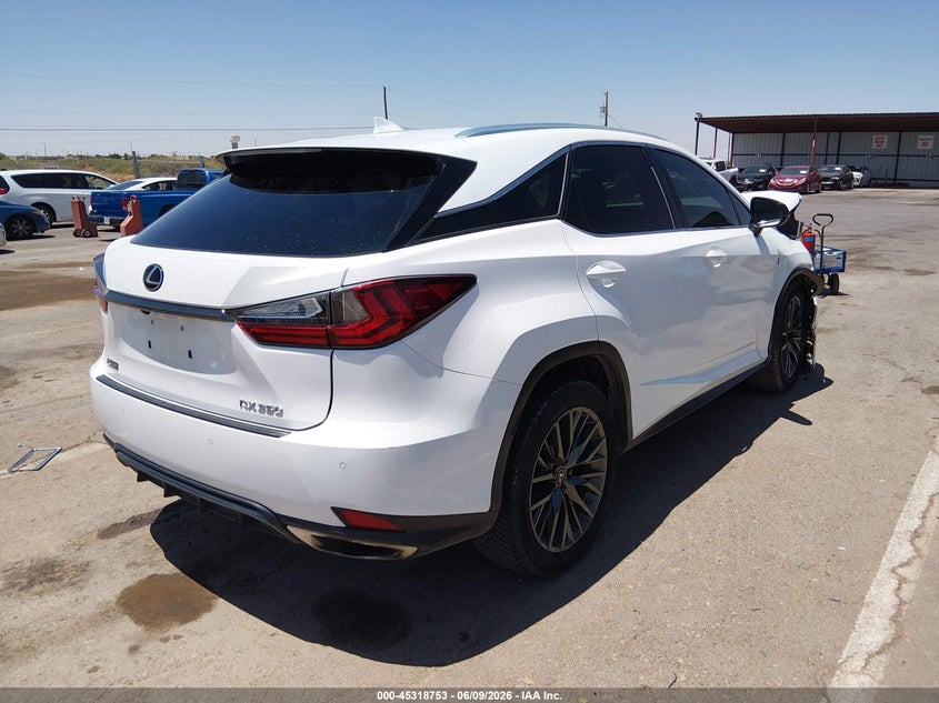 2020 Lexus Rx VIN 2T2YZMDA4LC252441 IAAI salvage auction — FRONT END, Salvage Title, sold $14,300 on 2026-08-01 (photo 4)