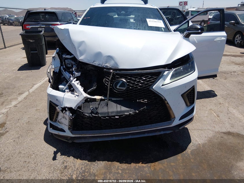 2020 Lexus Rx VIN 2T2YZMDA4LC252441 IAAI salvage auction — FRONT END, Salvage Title, sold $14,300 on 2026-08-01 (photo 6)