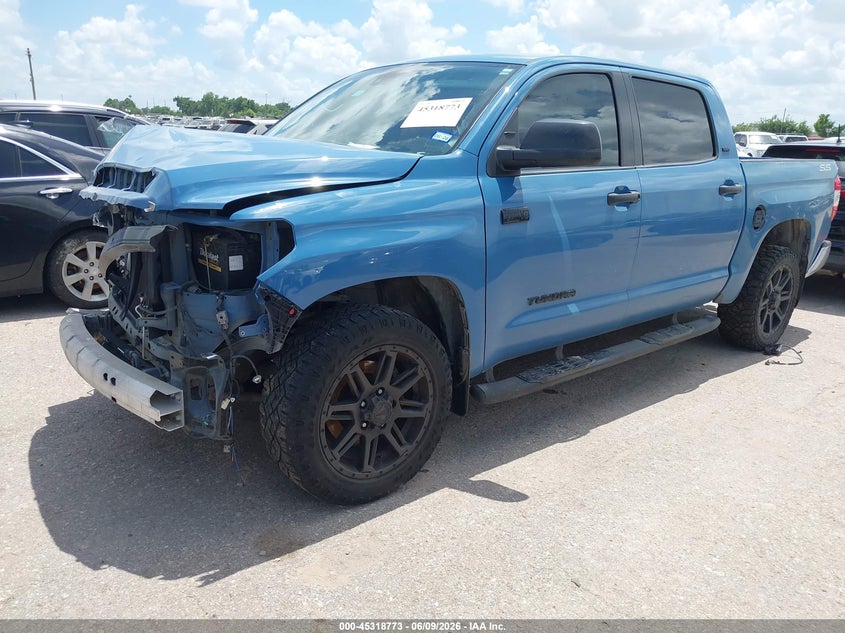 2020 Toyota Tundra VIN 5TFEY5F18LX259536 IAAI salvage auction — FRONT END, Salvage Title, sold $9,500 on 2026-07-16 (photo 2)