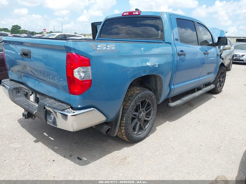 2020 Toyota Tundra VIN 5TFEY5F18LX259536 IAAI salvage auction — FRONT END, Salvage Title, sold $9,500 on 2026-07-16 (photo 4)