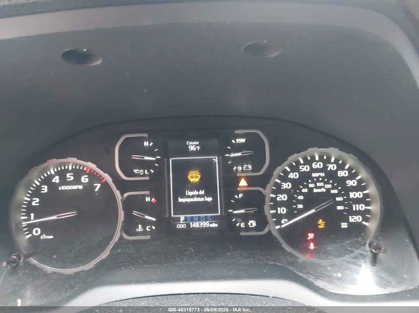 2020 Toyota Tundra VIN 5TFEY5F18LX259536 IAAI salvage auction — FRONT END, Salvage Title, sold $9,500 on 2026-07-16 (photo 7)