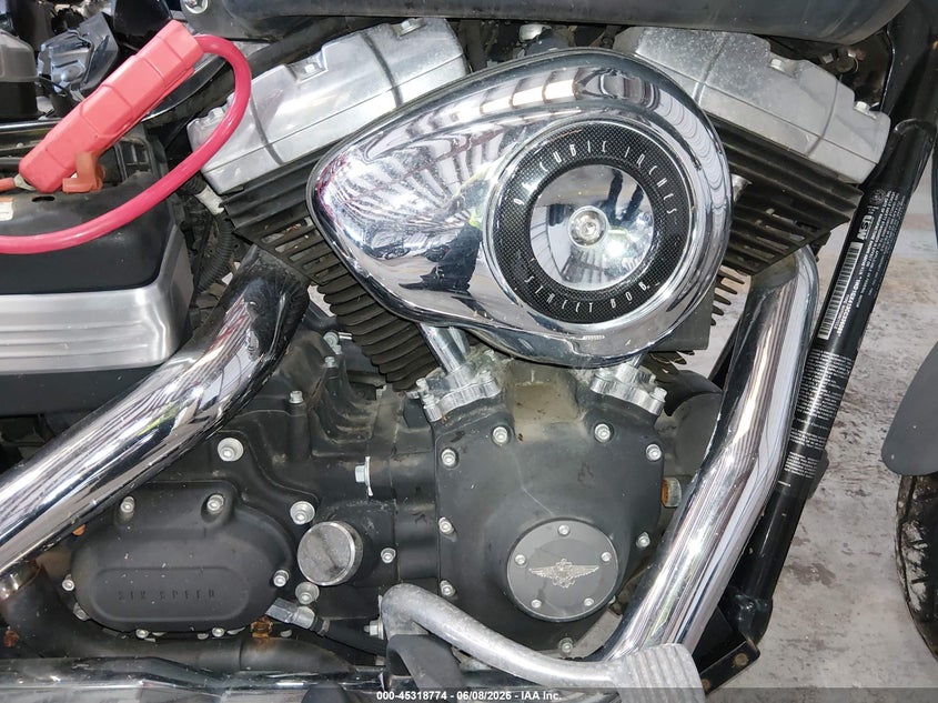 2012 Harley-davidson Street bob VIN 1HD1GX413CC336089 IAAI salvage auction — NORMAL WEAR, Salvage Title, sold $1,050 on 2026-09-07 (photo 8)