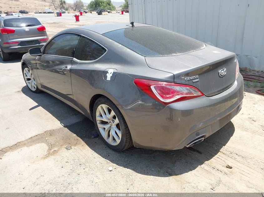 2013 Hyundai Genesis VIN KMHHT6KD9DU080972 IAAI salvage auction — NORMAL WEAR, Salvage Title - Dealer (California), sold $600 on 2026-07-14 (photo 3)