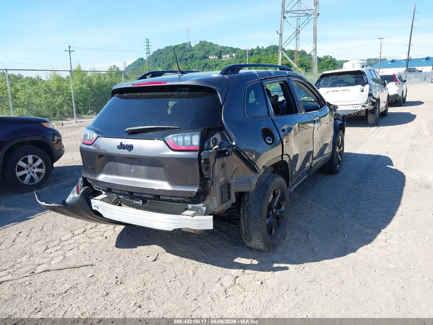 2020 Jeep Cherokee VIN 1C4PJMLB0LD540798 IAAI salvage auction — RIGHT SIDE, Salvage (Pennsylvania), sold $3,100 on 2026-08-14 (photo 4)