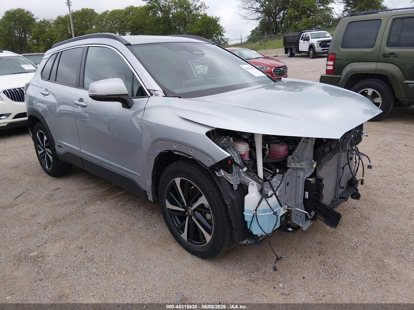 2024 Toyota Corolla cross VIN 7MUFBABG6RV024369 IAAI salvage auction — FRONT END, Salvage Title, sold $10,800 on 2026-07-12 (photo 1)