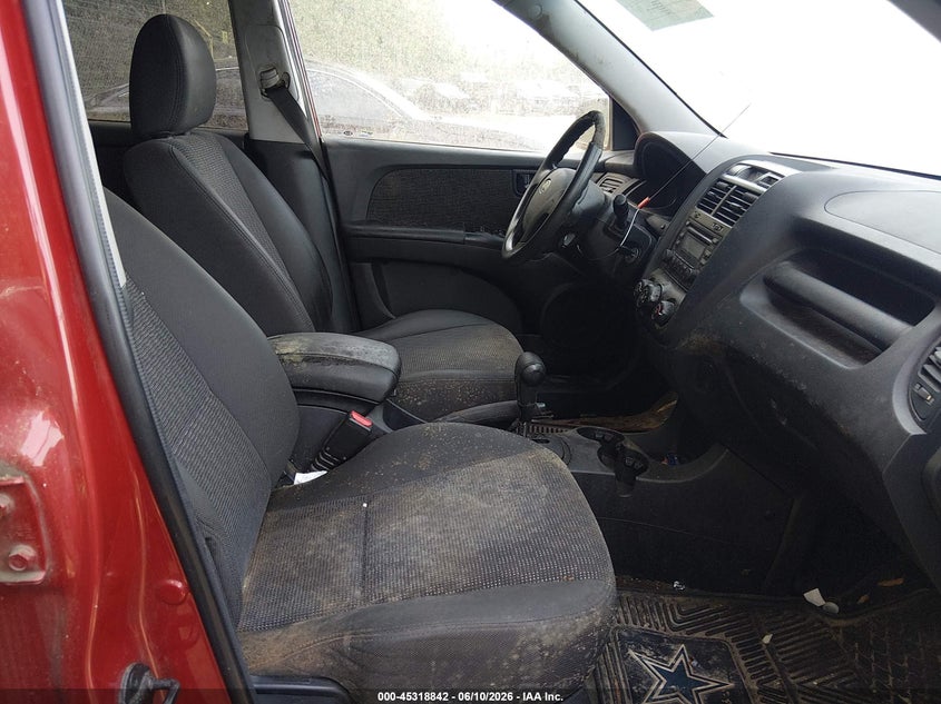 2007 Kia Sportage VIN KNDJF724477390355 IAAI salvage auction — NORMAL WEAR, Clear (South Carolina), sold $275 on 2026-07-28 (photo 5)