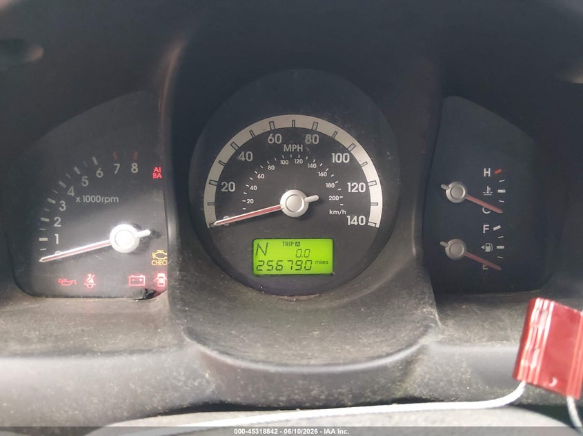 2007 Kia Sportage VIN KNDJF724477390355 IAAI salvage auction — NORMAL WEAR, Clear (South Carolina), sold $275 on 2026-07-28 (photo 7)