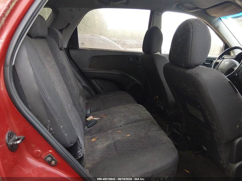 2007 Kia Sportage VIN KNDJF724477390355 IAAI salvage auction — NORMAL WEAR, Clear (South Carolina), sold $275 on 2026-07-28 (photo 8)