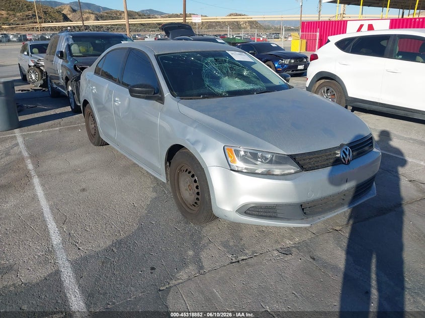 2014 Volkswagen Jetta VIN 3VW2K7AJ0EM223384 IAAI salvage auction — LEFT & RIGHT, Salvage Title, sold $850 on 2026-07-22 (photo 1)