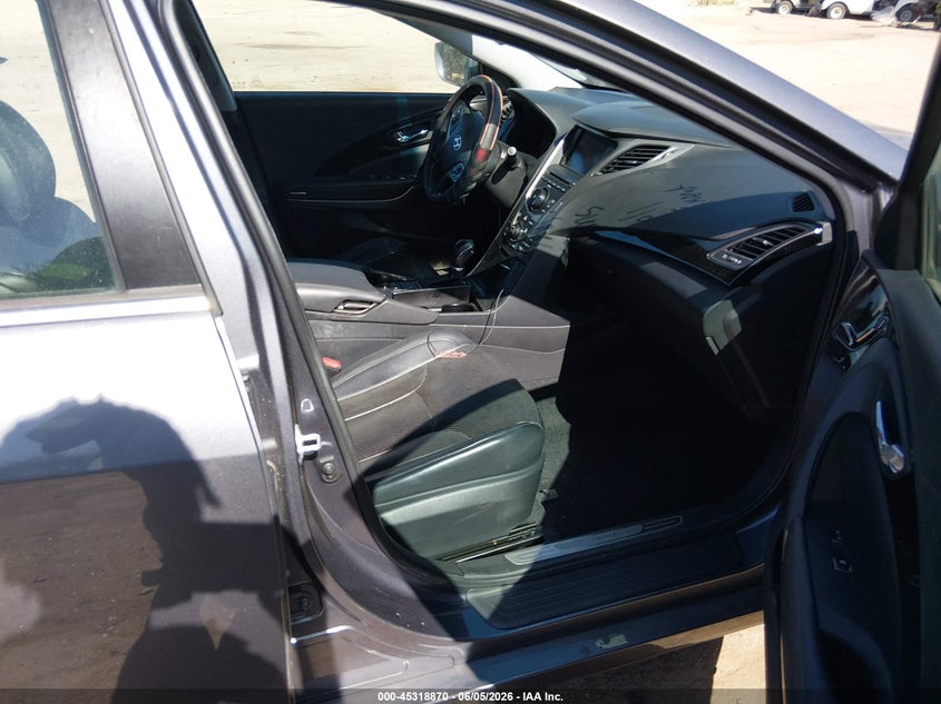 2013 Hyundai Azera VIN KMHFH4JG3DA275122 IAAI salvage auction — FRONT END, Salvage Title, sold $1,250 on 2026-07-09 (photo 5)