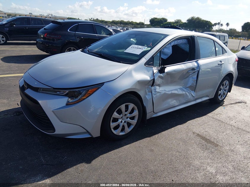 2026 Toyota Corolla VIN 5YFB4MDE7TP398828 IAAI salvage auction — LEFT SIDE, Salvage Title, sold $5,100 on 2026-07-30 (photo 2)