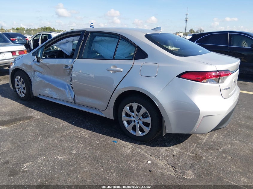 2026 Toyota Corolla VIN 5YFB4MDE7TP398828 IAAI salvage auction — LEFT SIDE, Salvage Title, sold $5,100 on 2026-07-30 (photo 3)