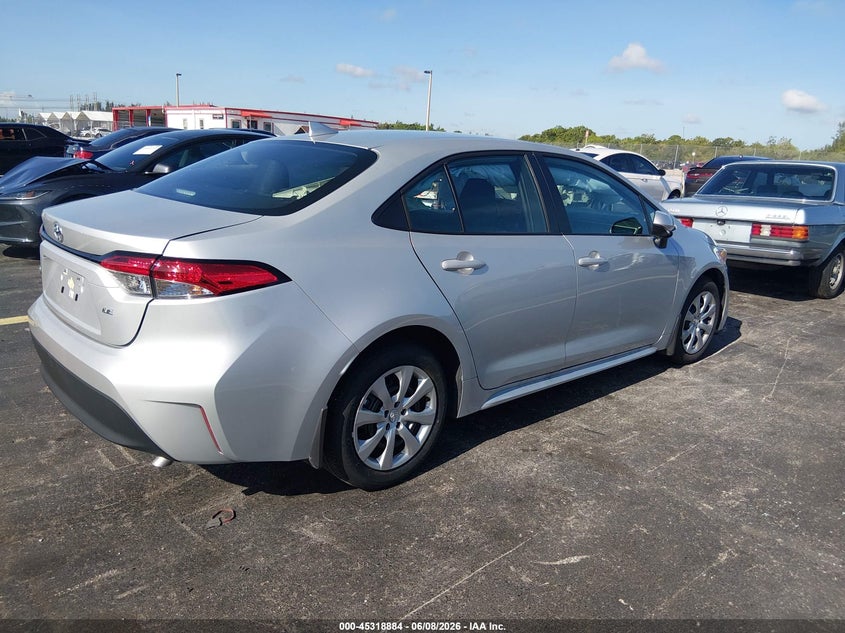 2026 Toyota Corolla VIN 5YFB4MDE7TP398828 IAAI salvage auction — LEFT SIDE, Salvage Title, sold $5,100 on 2026-07-30 (photo 4)