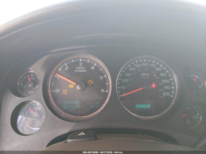 2012 Chevrolet Tahoe VIN 1GNSKCE07CR294419 IAAI salvage auction — LEFT FRONT, Clear (Tennessee), sold $1,775 on 2026-07-09 (photo 7)