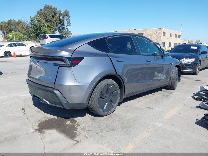 2026 Tesla Model y VIN 7SAYGDEE3TF544558 IAAI salvage auction — LEFT FRONT, Salvage Title, sold $16,950 on 2026-07-20 (photo 4)