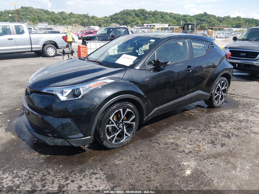 2019 Toyota C-hr VIN JTNKHMBX5K1054437 IAAI salvage auction — FRONT END, Repossessed (Missouri), sold $4,150 on 2026-07-21 (photo 2)