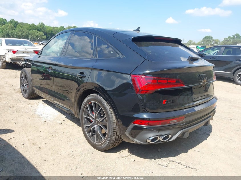 2024 Audi Sq5 sportback VIN WA134AFYXR2022295 IAAI salvage auction — FRONT END, Clear (Tennessee), sold $26,200 on 2026-07-27 (photo 3)