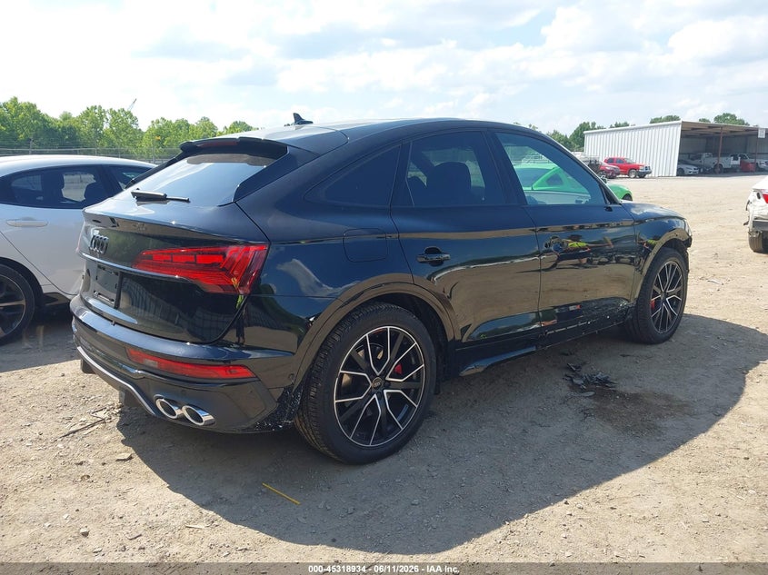 2024 Audi Sq5 sportback VIN WA134AFYXR2022295 IAAI salvage auction — FRONT END, Clear (Tennessee), sold $26,200 on 2026-07-27 (photo 4)