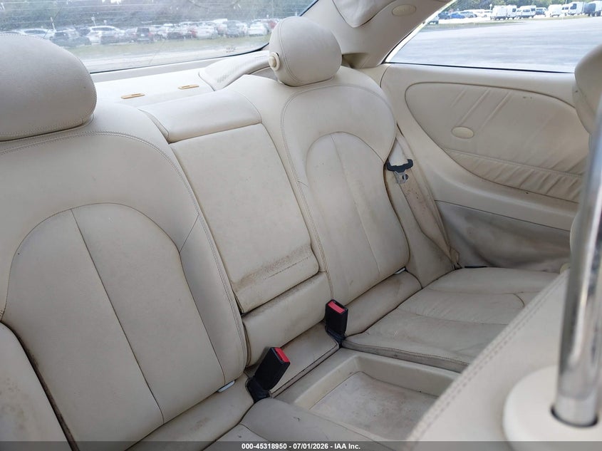 2006 Mercedes-benz Clk-class VIN WDBTJ56J86F189654 IAAI salvage auction — NORMAL WEAR, Clear (Florida), sold $550 on 2026-08-06 (photo 8)