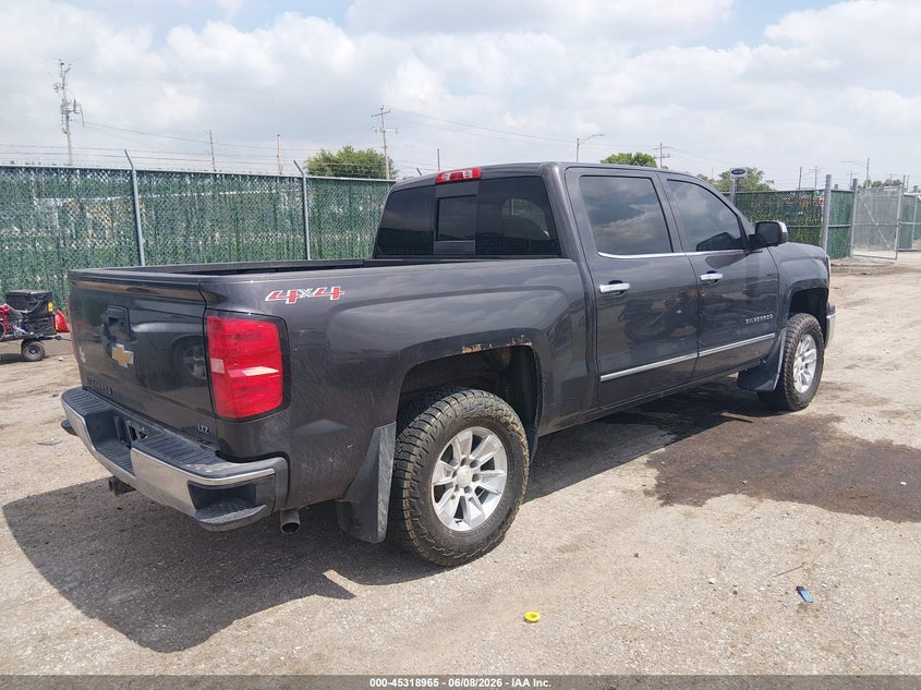 2015 Chevrolet Silverado VIN 3GCUKSECXFG376820 IAAI salvage auction — ELECTRICAL, Salvage Title, sold $3,100 on 2026-07-24 (photo 4)