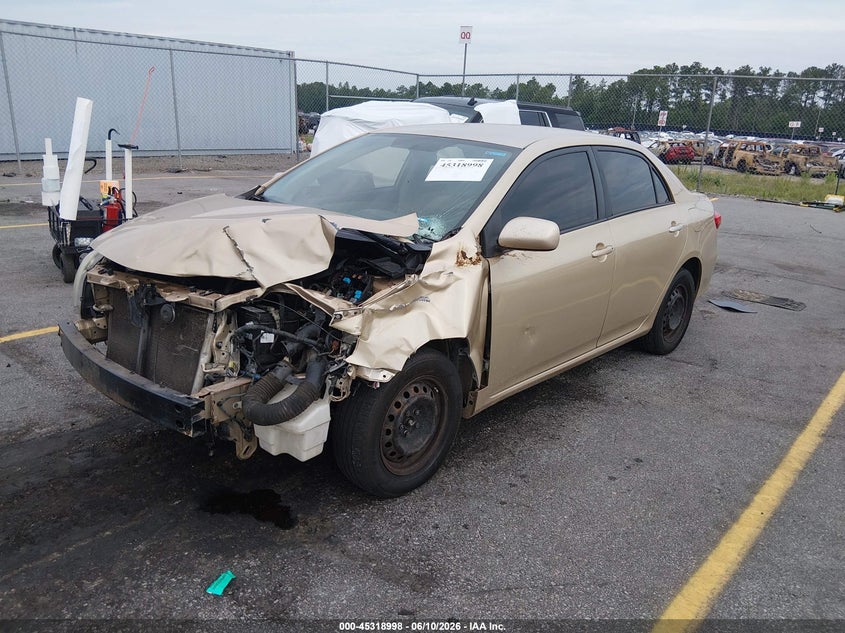 2011 Toyota Corolla VIN JTDBU4EE6B9131148 IAAI salvage auction — FRONT END, Salvage (South Carolina), sold $575 on 2026-07-08 (photo 2)