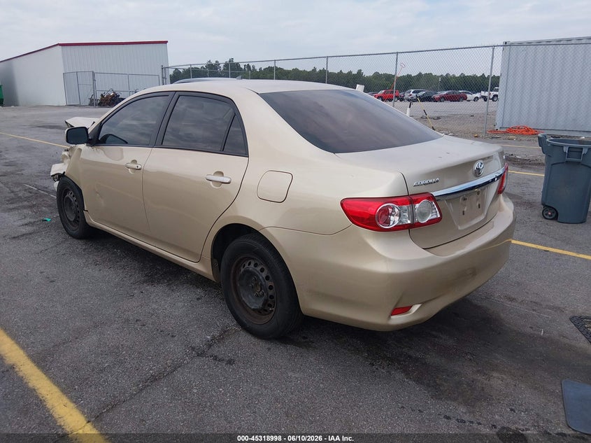 2011 Toyota Corolla VIN JTDBU4EE6B9131148 IAAI salvage auction — FRONT END, Salvage (South Carolina), sold $575 on 2026-07-08 (photo 3)