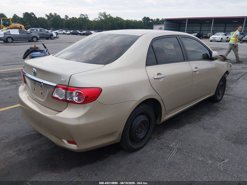 2011 Toyota Corolla VIN JTDBU4EE6B9131148 IAAI salvage auction — FRONT END, Salvage (South Carolina), sold $575 on 2026-07-08 (photo 4)