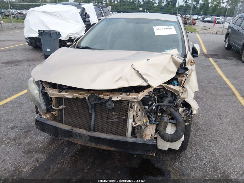 2011 Toyota Corolla VIN JTDBU4EE6B9131148 IAAI salvage auction — FRONT END, Salvage (South Carolina), sold $575 on 2026-07-08 (photo 6)