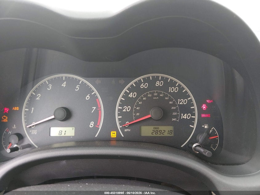 2011 Toyota Corolla VIN JTDBU4EE6B9131148 IAAI salvage auction — FRONT END, Salvage (South Carolina), sold $575 on 2026-07-08 (photo 7)