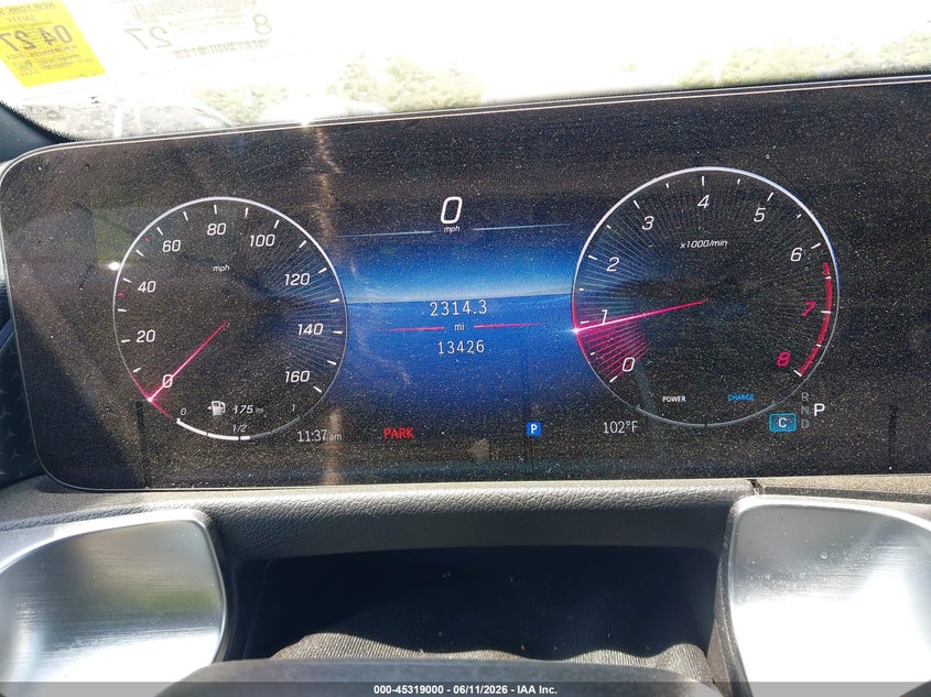 2025 Mercedes-benz Glb VIN W1N4M4HB7SW397024 IAAI salvage auction — WATER/FLOOD, Salvage Title, sold $20,850 on 2026-08-25 (photo 7)