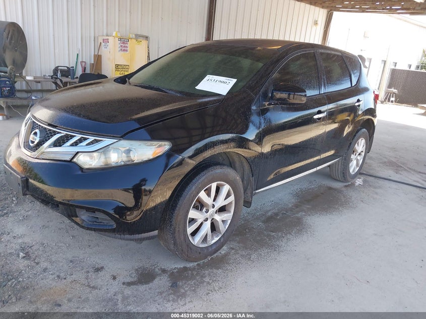 2012 Nissan Murano VIN JN8AZ1MU1CW111210 IAAI salvage auction — RIGHT SIDE, Repossession Paperwork (Georgia), sold $325 on 2026-07-06 (photo 2)