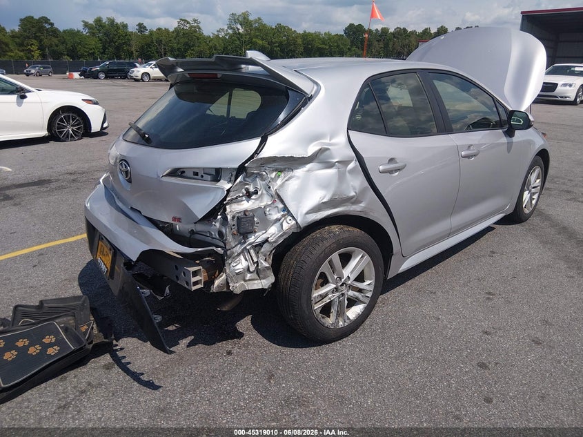 2019 Toyota Corolla VIN JTNK4RBE1K3003660 IAAI salvage auction — RIGHT SIDE, Salvage Title, sold $5,025 on 2026-07-15 (photo 6)