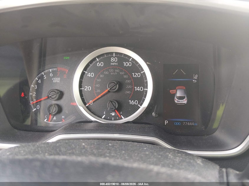 2019 Toyota Corolla VIN JTNK4RBE1K3003660 IAAI salvage auction — RIGHT SIDE, Salvage Title, sold $5,025 on 2026-07-15 (photo 7)