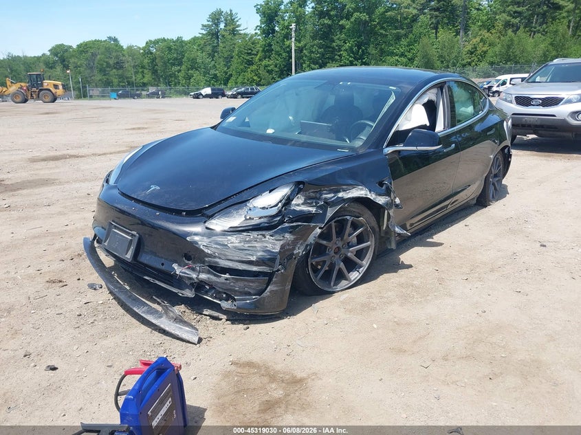 2020 Tesla Model 3 VIN 5YJ3E1EB0LF635028 IAAI salvage auction — FRONT END, Salvage Title, sold $3,850 on 2026-07-24 (photo 2)
