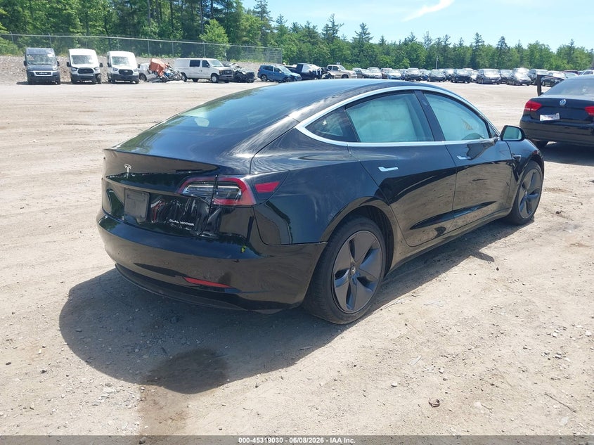 2020 Tesla Model 3 VIN 5YJ3E1EB0LF635028 IAAI salvage auction — FRONT END, Salvage Title, sold $3,850 on 2026-07-24 (photo 4)