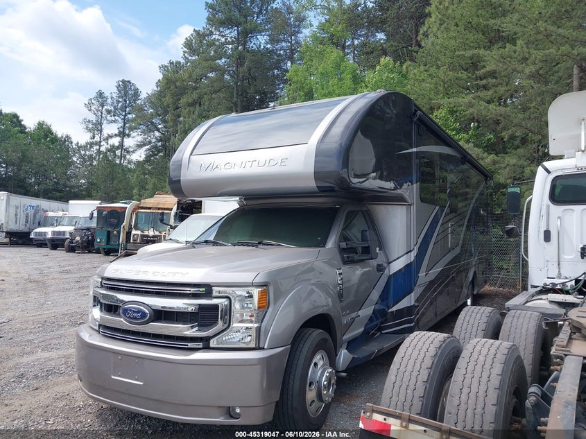 2022 Thor Magnitude f-600 chassis VIN 1FDFF6LT1MDA00956 — IAAI salvage auction photo