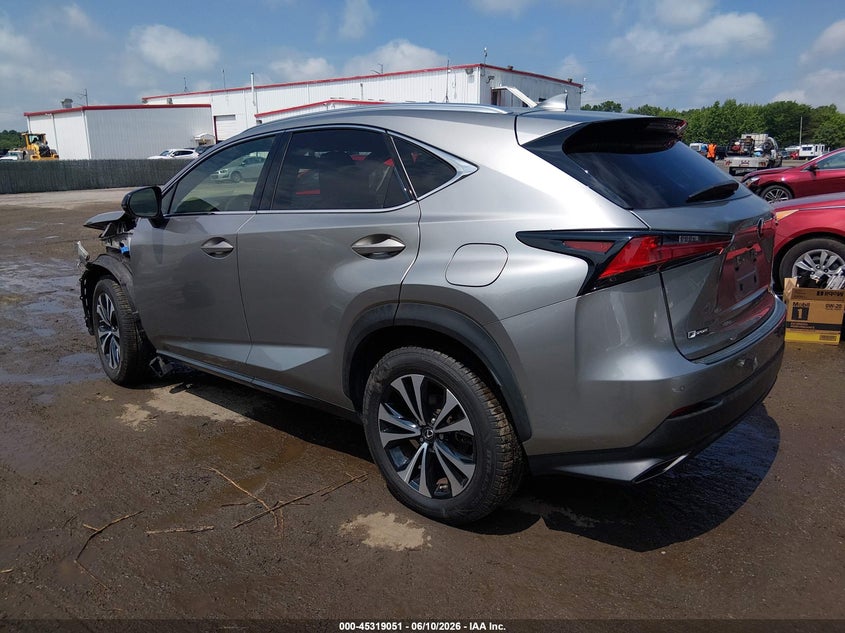 2020 Lexus Nx VIN JTJSARDZ7L5002948 IAAI salvage auction — FRONT END, Wait Title, sold $8,000 on 2026-07-31 (photo 3)