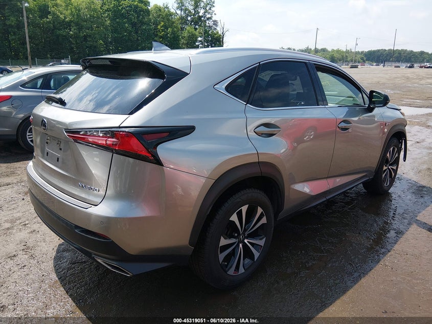 2020 Lexus Nx VIN JTJSARDZ7L5002948 IAAI salvage auction — FRONT END, Wait Title, sold $8,000 on 2026-07-31 (photo 4)