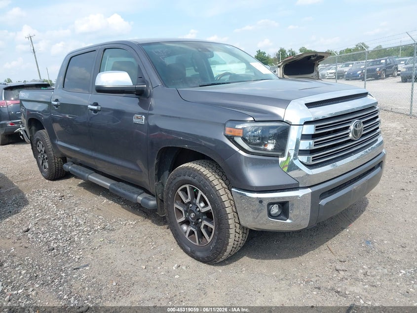 2020 Toyota Tundra VIN 5TFAY5F13LX917326 IAAI salvage auction — REAR END, Salvage (Virginia), sold $16,250 on 2026-07-17 (photo 1)
