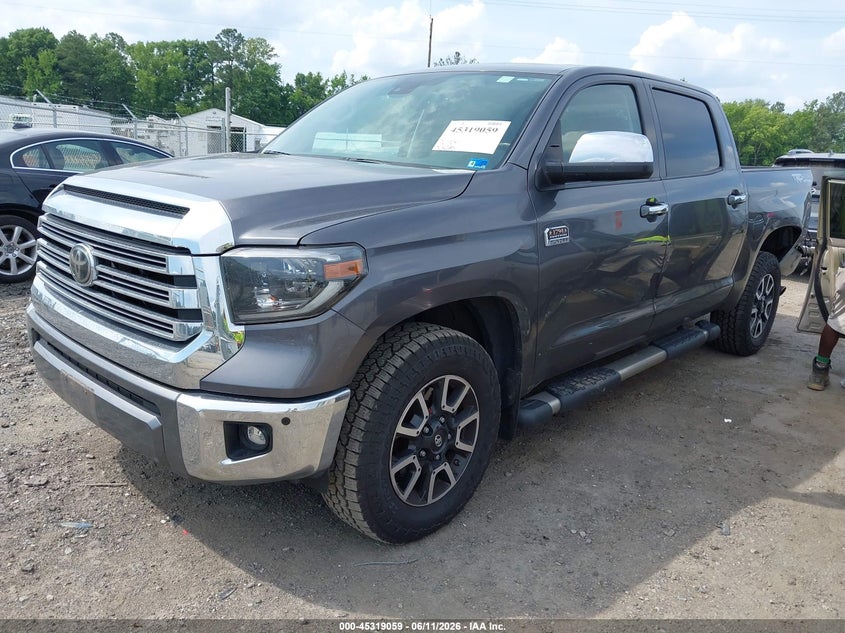 2020 Toyota Tundra VIN 5TFAY5F13LX917326 IAAI salvage auction — REAR END, Salvage (Virginia), sold $16,250 on 2026-07-17 (photo 2)
