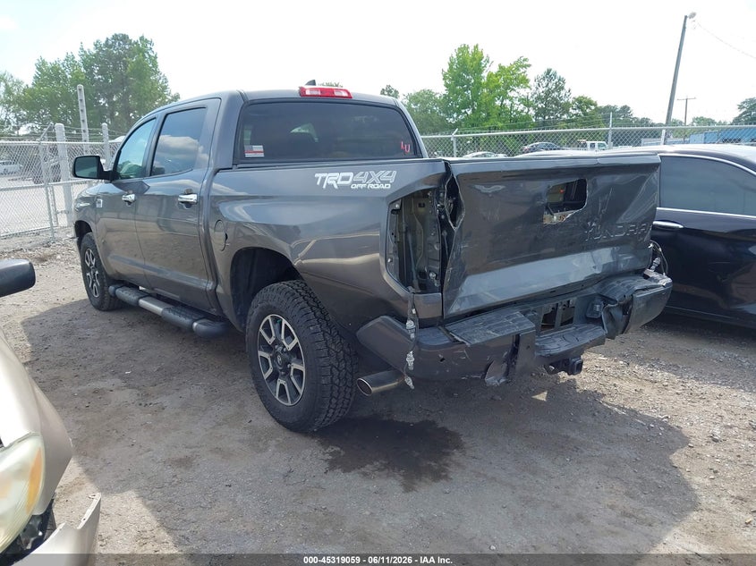 2020 Toyota Tundra VIN 5TFAY5F13LX917326 IAAI salvage auction — REAR END, Salvage (Virginia), sold $16,250 on 2026-07-17 (photo 3)