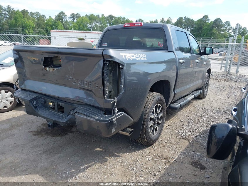 2020 Toyota Tundra VIN 5TFAY5F13LX917326 IAAI salvage auction — REAR END, Salvage (Virginia), sold $16,250 on 2026-07-17 (photo 4)