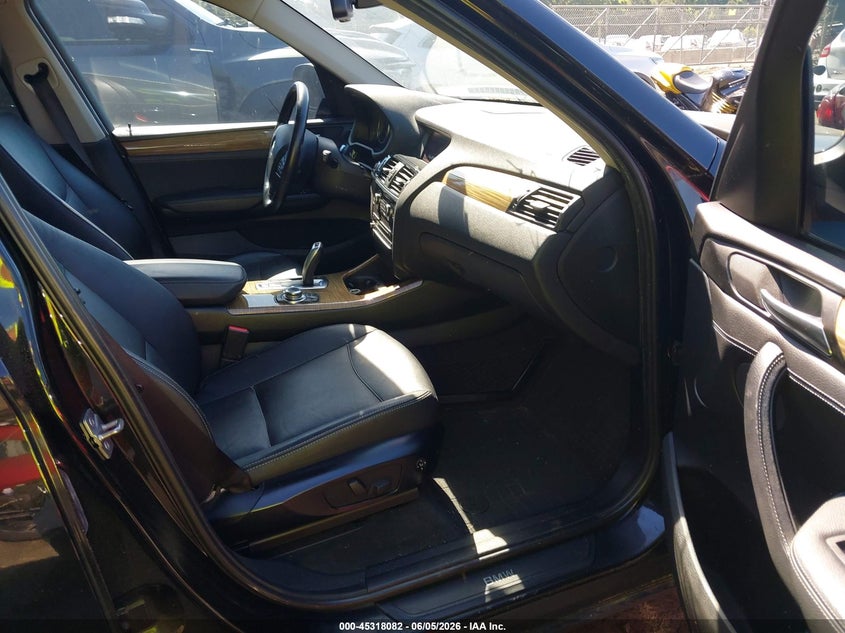 2012 BMW X3 VIN 5UXWX5C55CL723595 IAAI salvage auction — NORMAL WEAR, Clear (North Carolina), sold $350 on 2026-07-09 (photo 5)