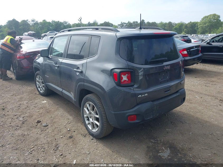2022 Jeep Renegade VIN ZACNJDB12NPN45275 IAAI salvage auction — NORMAL WEAR, Salvage Title, sold $1,650 on 2026-08-04 (photo 3)