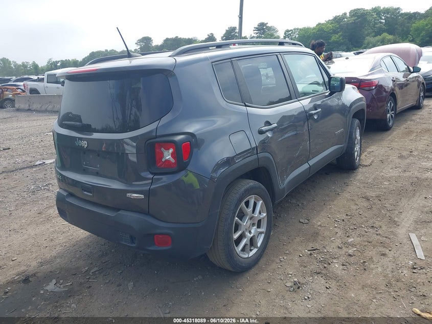 2022 Jeep Renegade VIN ZACNJDB12NPN45275 IAAI salvage auction — NORMAL WEAR, Salvage Title, sold $1,650 on 2026-08-04 (photo 4)